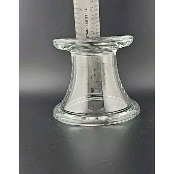 Colony Ambiance Votive & Pillar Round Clear Glass Candleholder Set With Candle - Picture 5 of 14